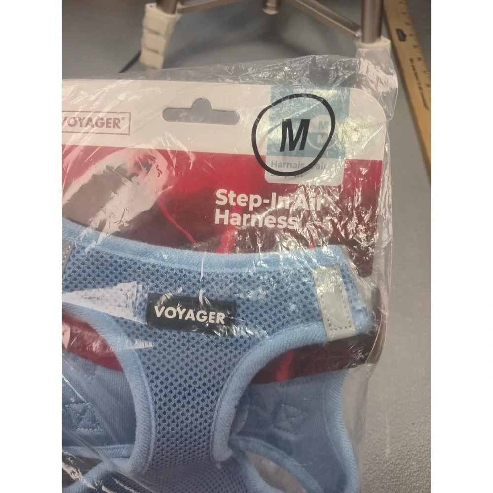 Voyager Step-In Air Mesh Dog Harness Light Blue Size Medium 207T-BBW